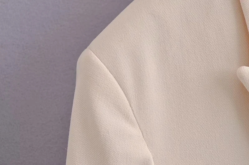 Women's Flap Pocket One Button Blazer