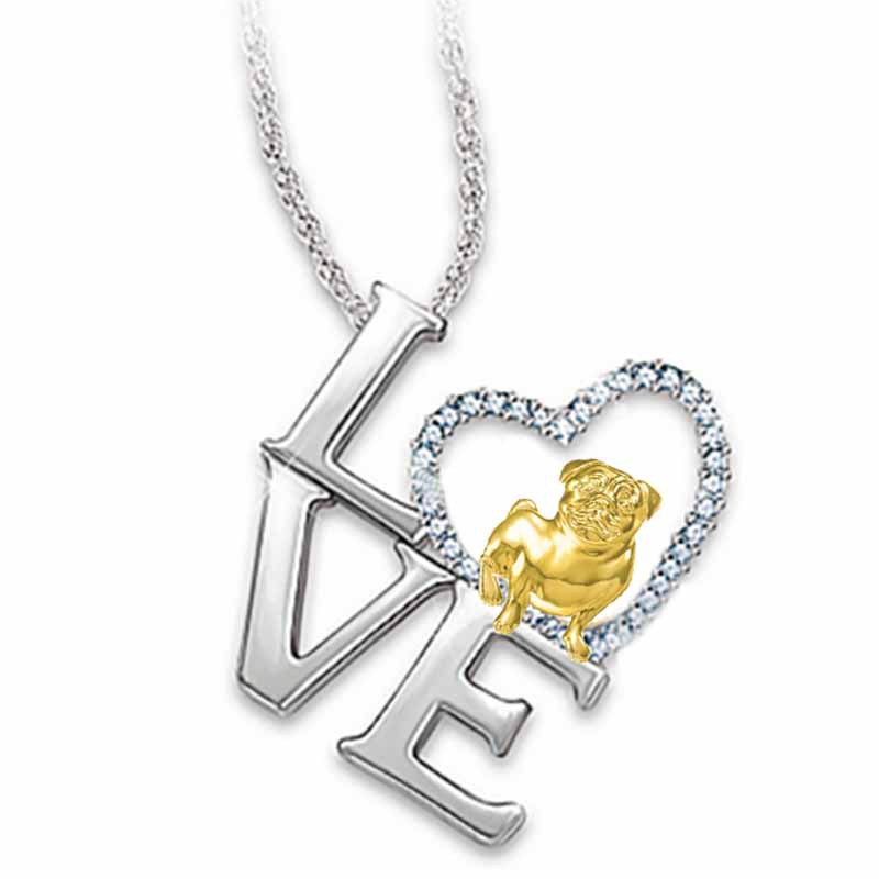 Title 6, European And American Love Alloy Animal Necklac...