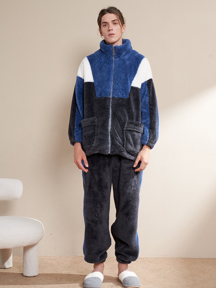Thickened Fashionable And Versatile Flannel Household Suit