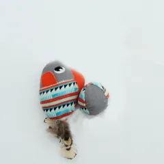 Cat Toys Jungle Animals Bite Resistant Catnip Toys, Interactive Cat Kicker Toys For Indoor Cats, Promotes Kitten Exercise - Gray - View 1