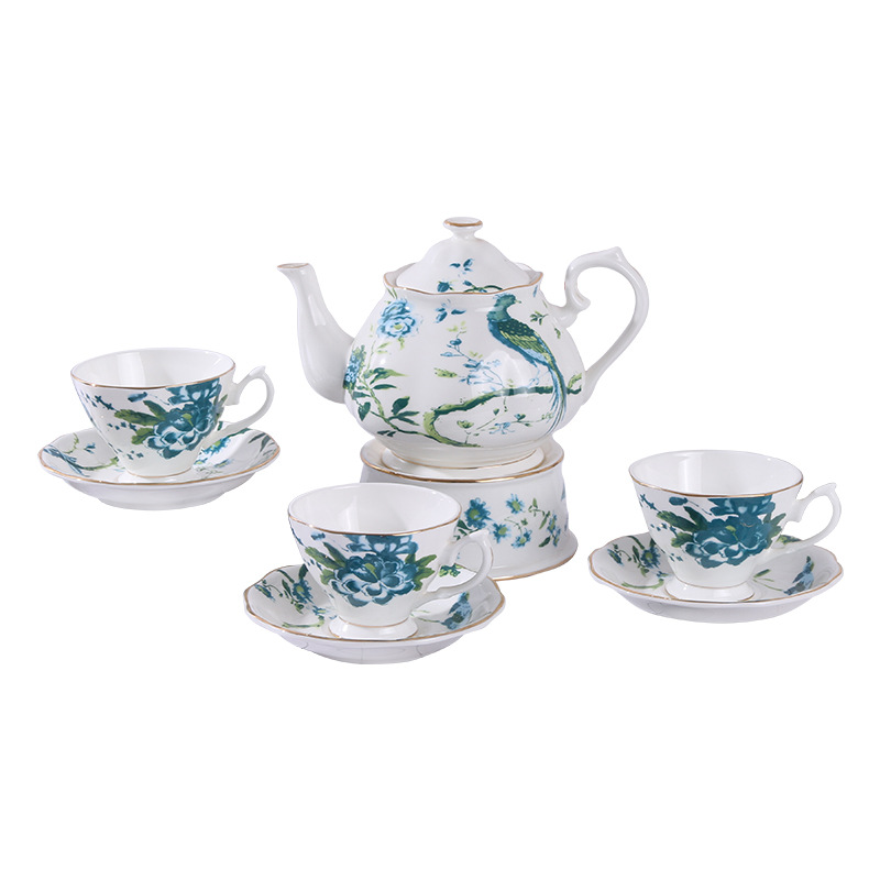 Title 1, Green Phoenix Afternoon Tea Bone China Coffee C...