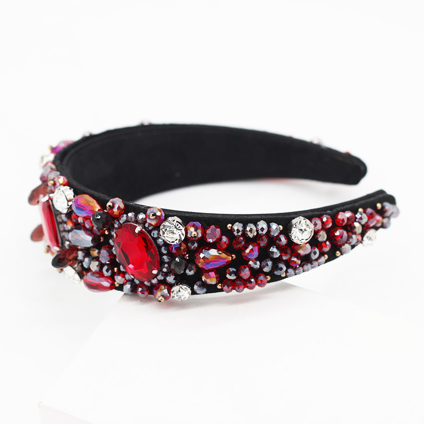 Rhinestone Geometric Hairband, picture 4 of 5
