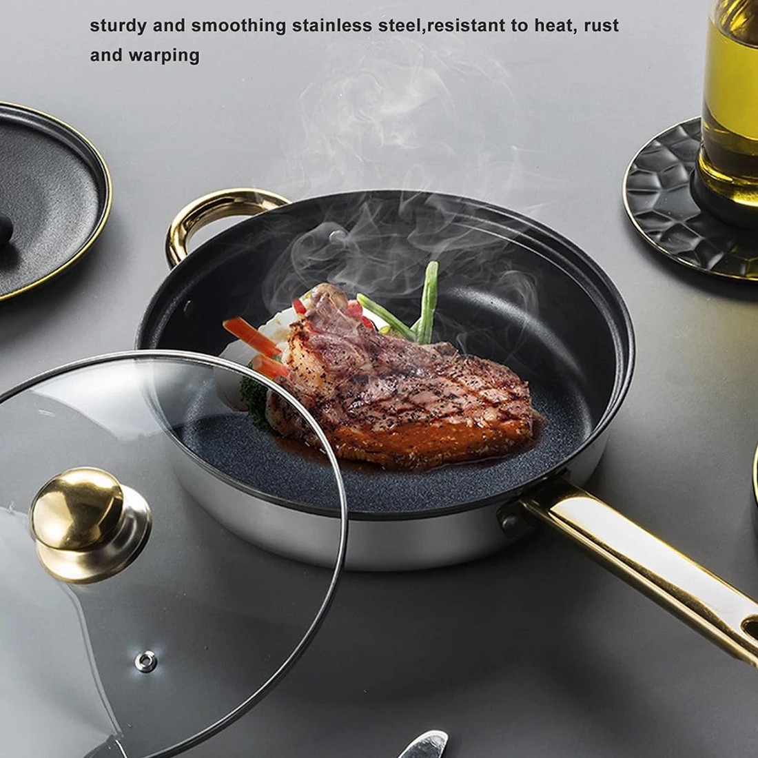 19 PCScookware Set, Including A Non-stick Saucepan, Frying Pan, And Milk Pan 2