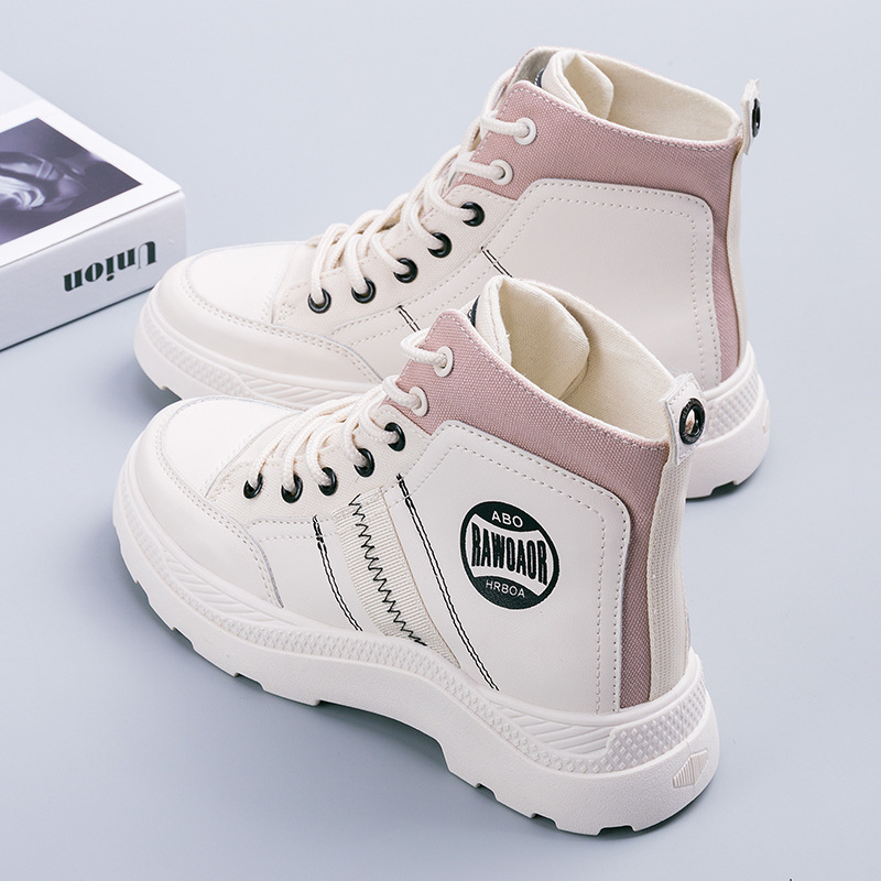 New Martin Boots Women Fashion British Style Thick Sole