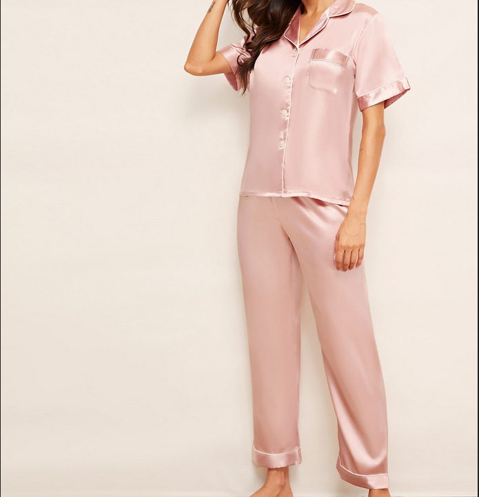 Title 3, Simulation silk trousers home service suit