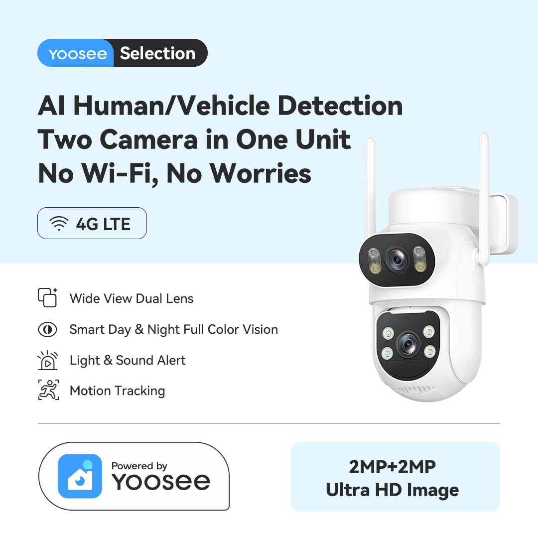 Smart 4G LTE Battery Outdoor PTZ Camera With Solar Panel 2.5K---GW-B20-CN 3