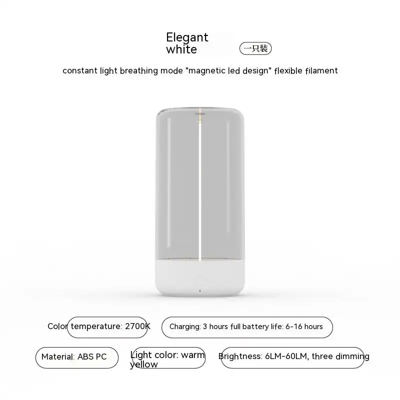 LED Camping Light Type-c Rechargeable Portable Night Light with High