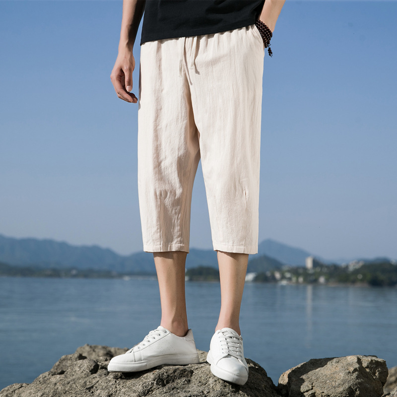 Title 3, Heren Casual Broek Grote Maat Japanse Losse Nie...