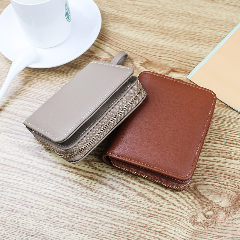 Korean Style Zipper Coin Purse Ladies