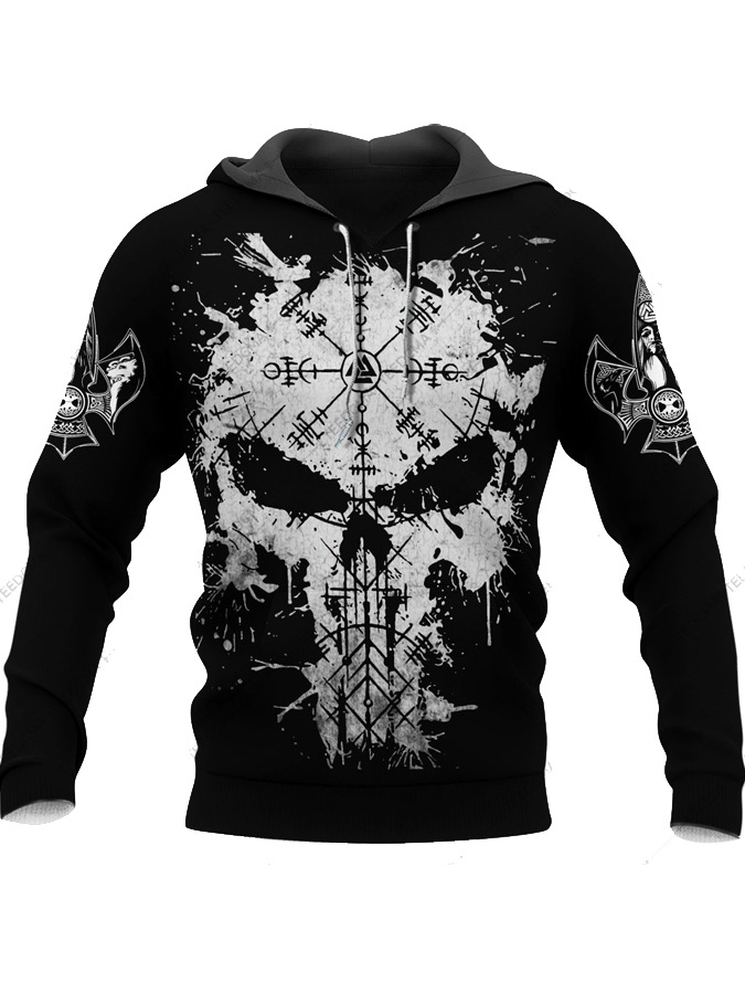 Printed Sweater Street Trend Classic Hoodie