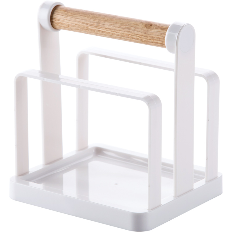 Title 3, Kitchen Sitting Storage Rack With Cutting Board