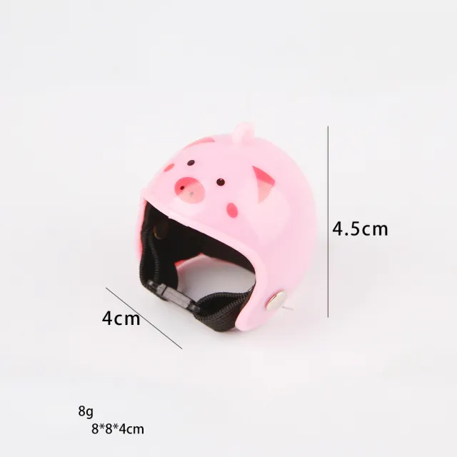 Hens Helmet Chicken Pet Safety Funny Parrot Bird Hat Headwear Small Hard Costumes Accessories For Parakeet Pink - Shop at LoveMi