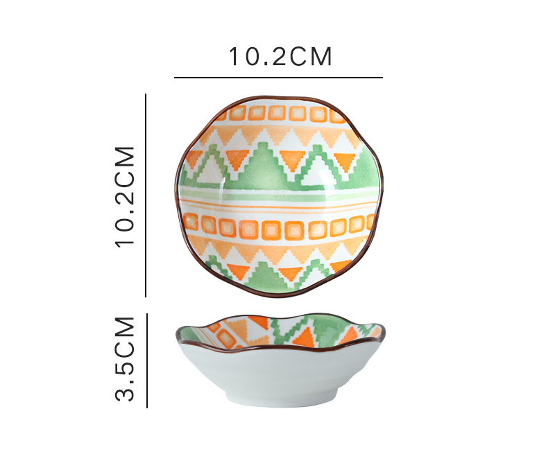 Title 5, Household Underglaze Ceramic Sauce Dish