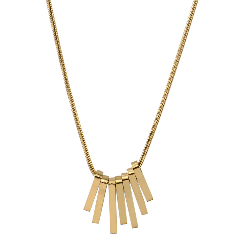 Ladies Titanium Steel Pendant Necklace Fast Chain Shell Long Style Fashion Luxury Jewelry Clavicle New