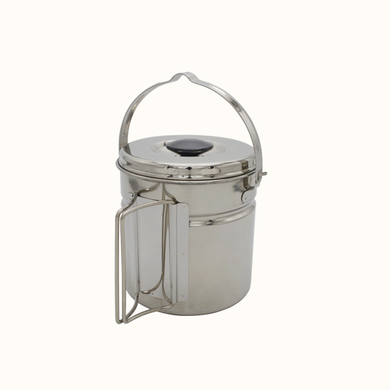 Title 8, Outdoor Picnic Stainless Steel With Steaming Pl...