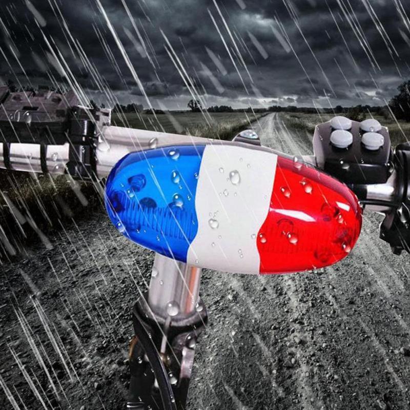 Bicycle Mountain Bike 4-Tone Electronic Horn Car Bell Equipment Accessories