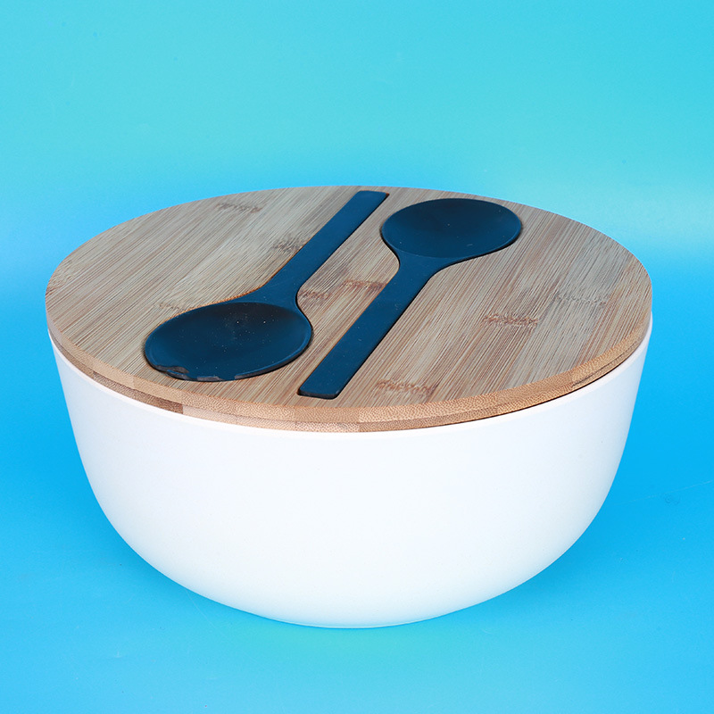 Title 3, Bamboo fiber biodegradable salad bowl