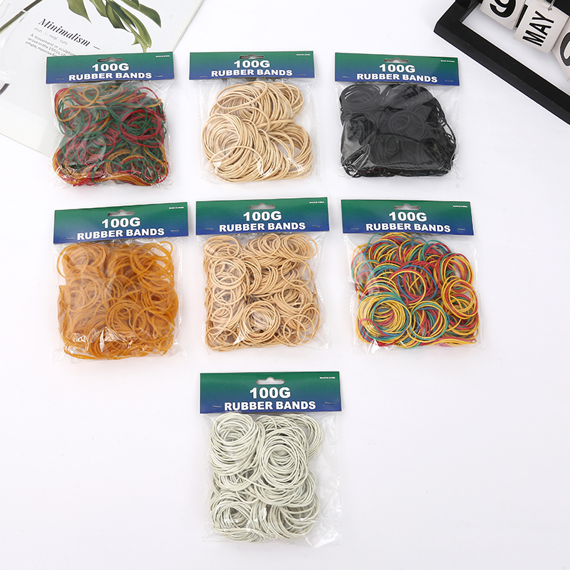 Wangxing Customized Packaging Elastic Rubber Bands Unbreakable Natural Rubber Band