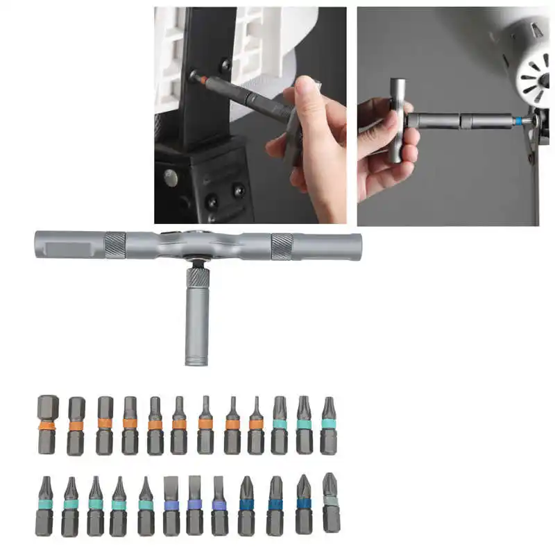 Ratchet Screwdriver Set 24 In 1 Bit