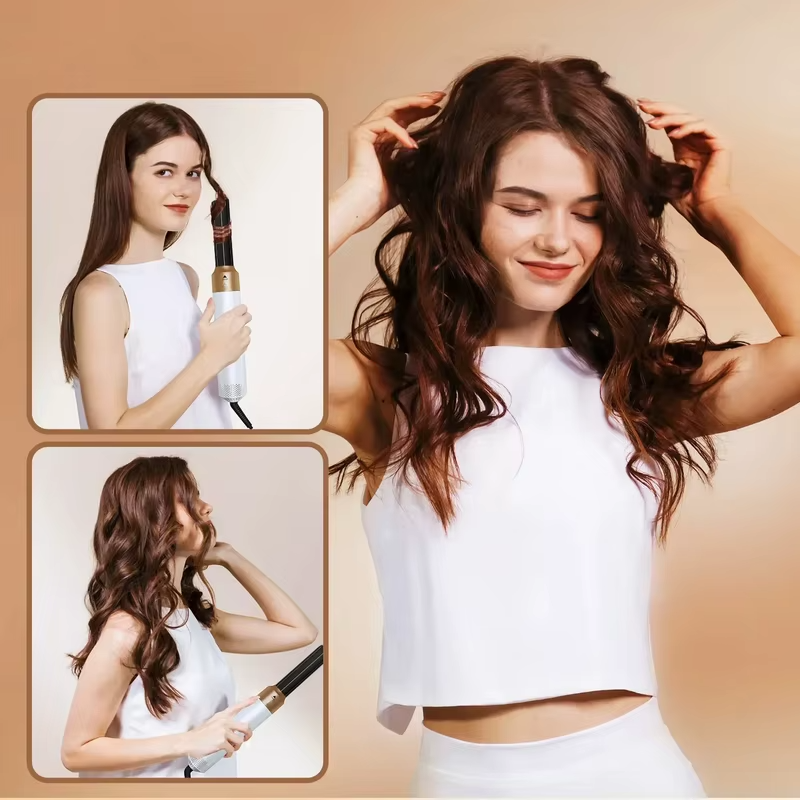5 In 1 Hair Curler Dryer Styler Straightner Air Brush — image 5
