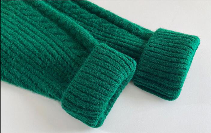 Women's Simple Thick Outer Wear Turtleneck Sweater