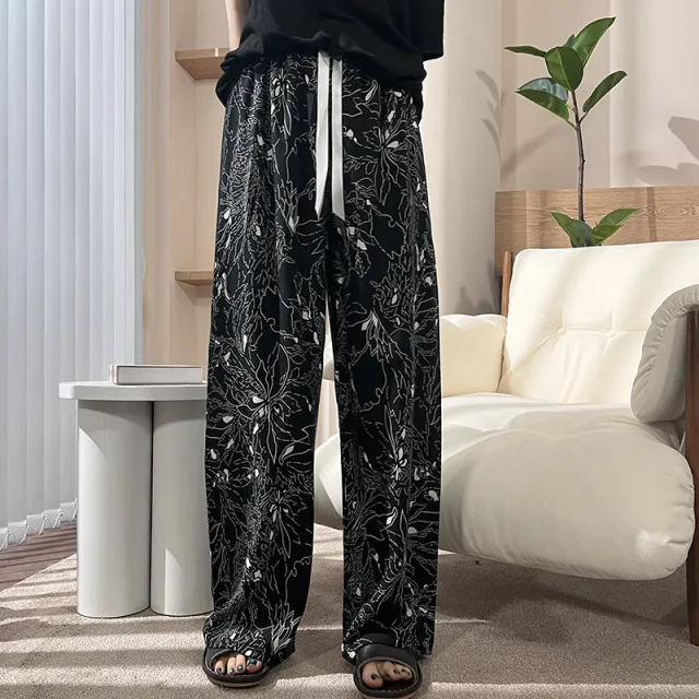Ladies' New Spring And Autumn Home Pants Can Be Worn Outside Black - Shop at LoveMi