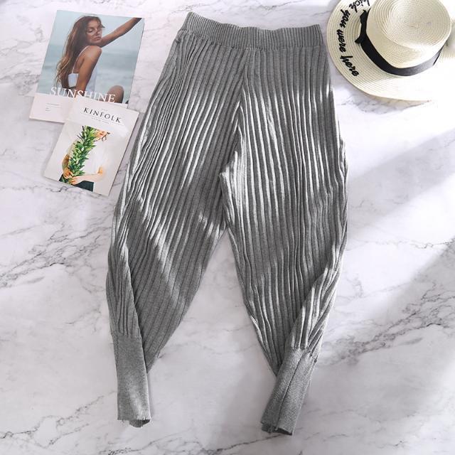 Title 9, Autumn Knitted Harem Pants Women