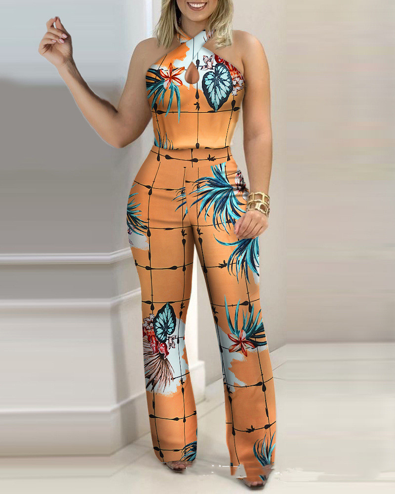 Title 1, Two-piece Suit With Blouse Trousers Printing