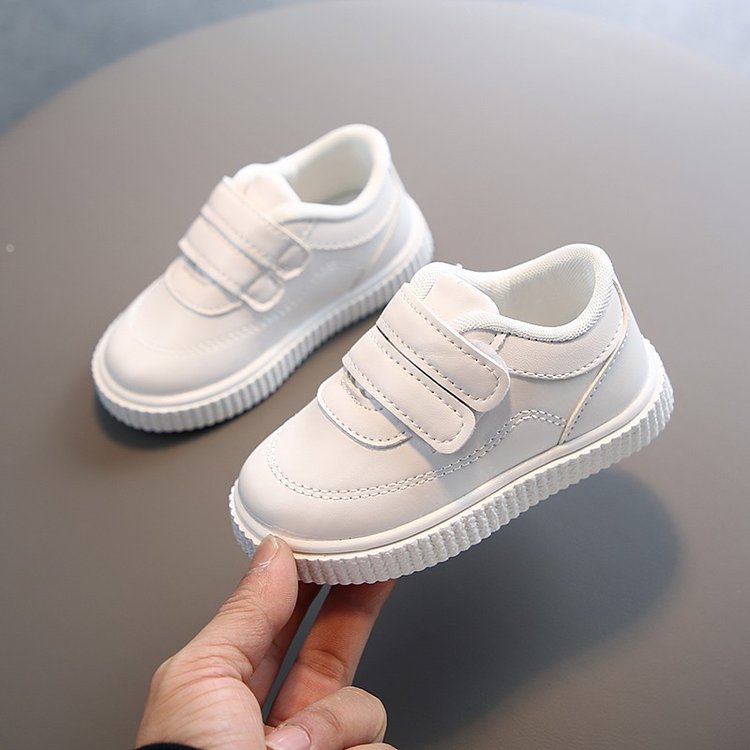 Fashion High Quality Boys White Toddler Sneaker Children Flat Shoes — foto 4
