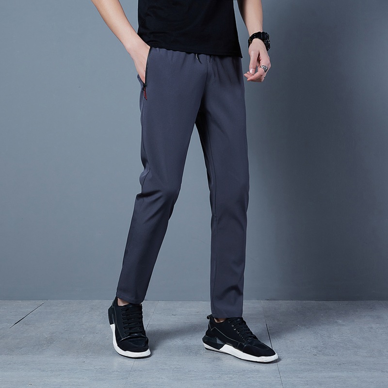 Title 3, Mens Fashion Solid Color Loose Casual Pants Co...