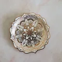 7Inch Hot Rose Gold Flower