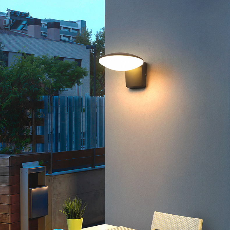 Title 4, Simple Modern Outdoor Solar Wall Light Waterpro...