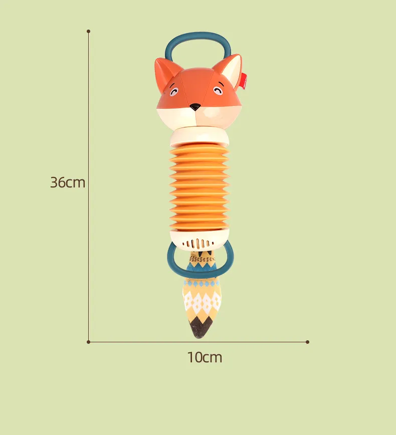 Fox Accordion Baby Early Education Simulation Musical Instrument Toys – image 2