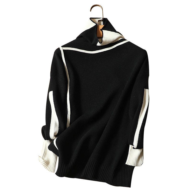 Women's Bottoming Shirt Long Sleeve Turtleneck Sweater Women