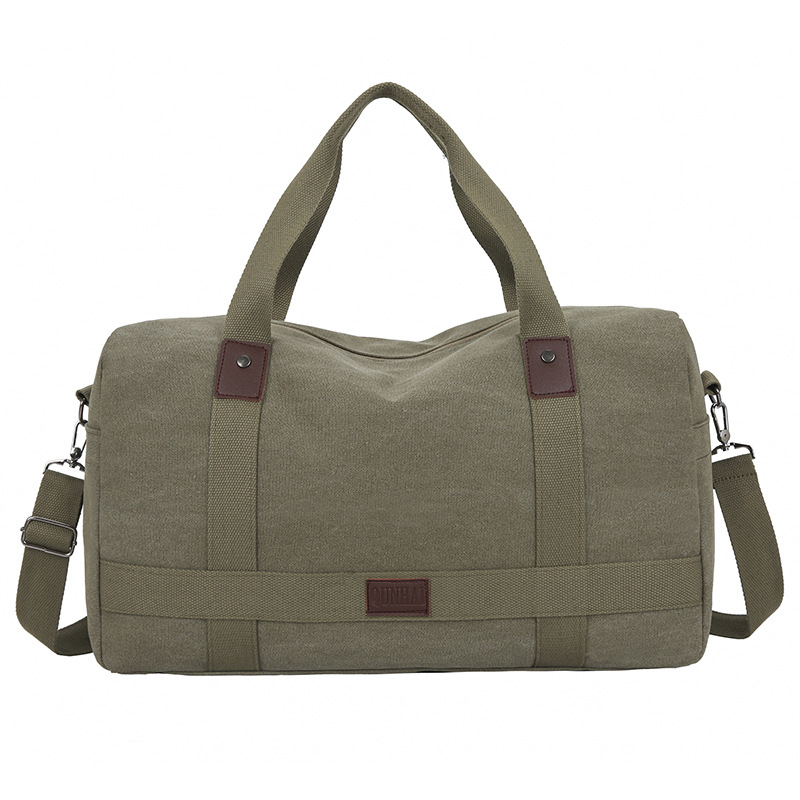 Title 8, Large Capacity Canvas Traveling Bag Male Hand H...