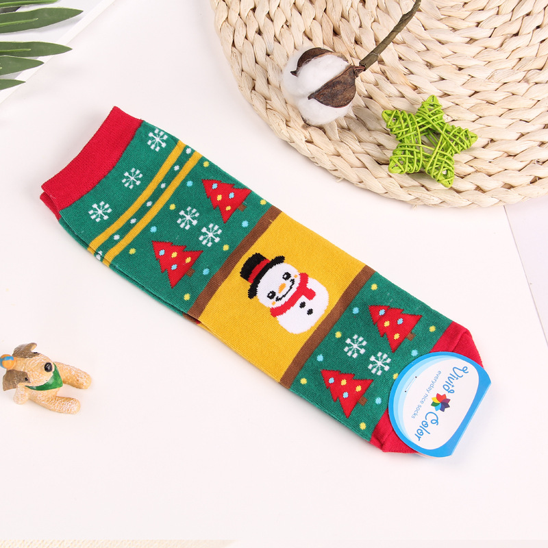 Title 6, New Years Socks for Autumn and Winter Christma...