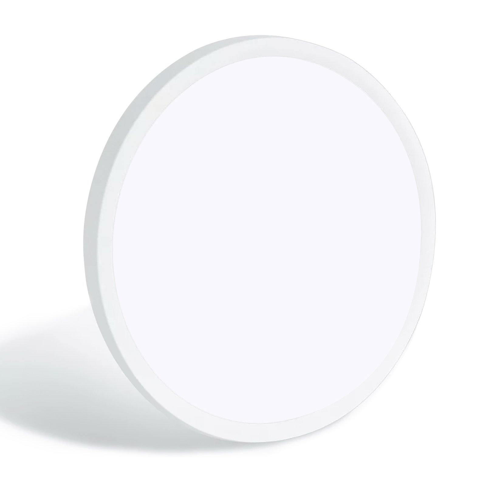 11.8 Inch White Ultra-thin Ceiling Light 6500K LED Flush Mount Ceiling Lamp For Bedroom, Bathroom, Hallway — foto 5