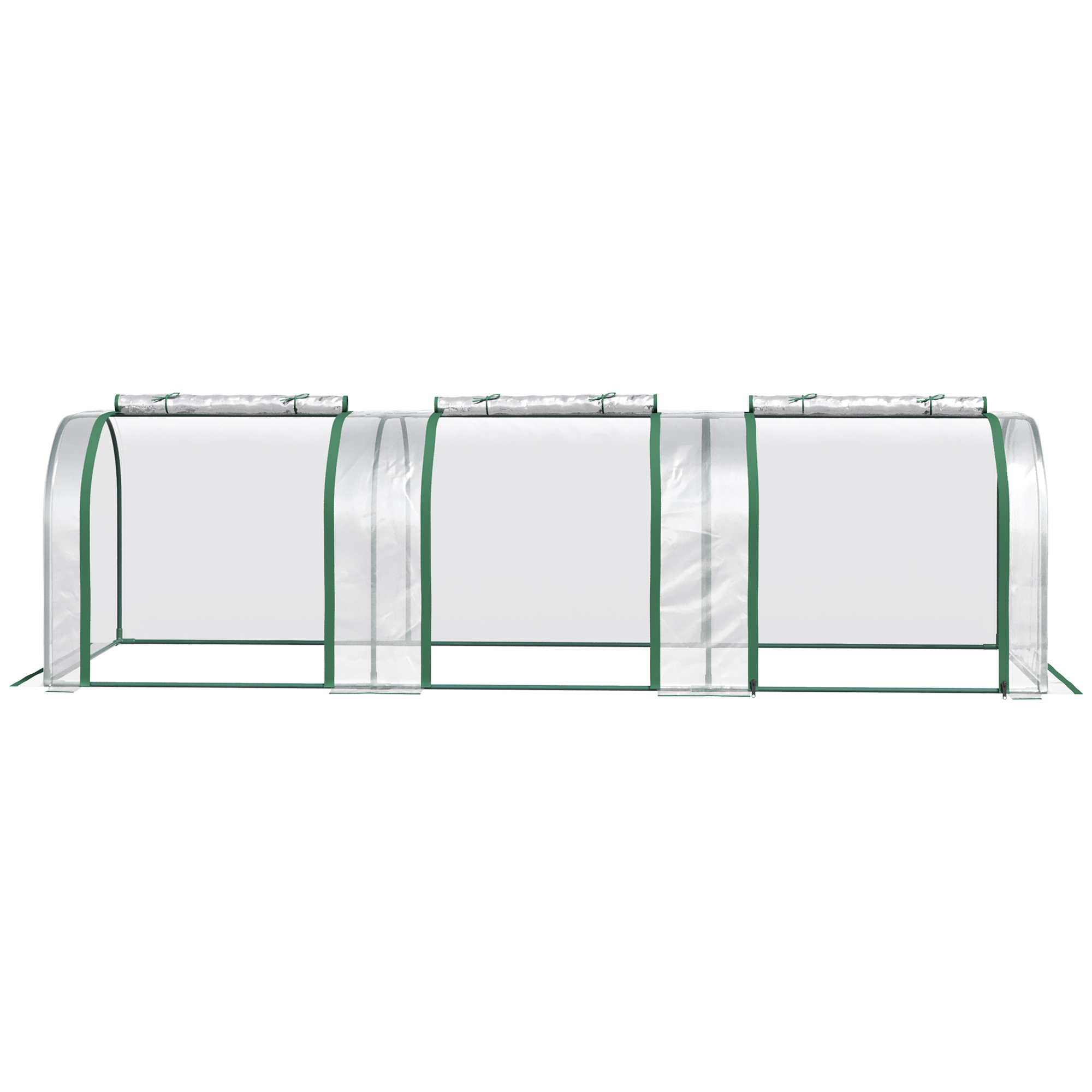 295 X 100cm Low Tunnel Greenhouse - Transparent — image 2