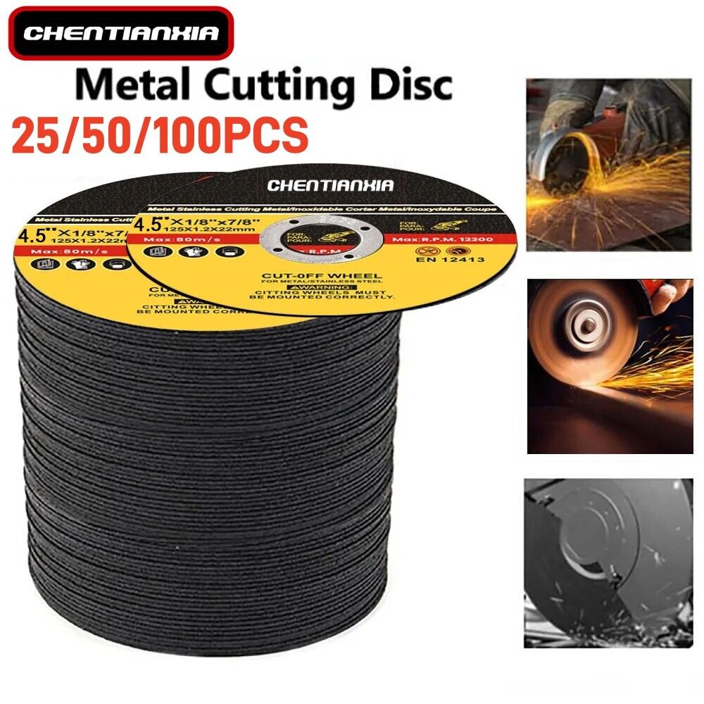 50 X 115 Mm ULTRA DNNE 1 Mm METALL-TRENNSCHEIBE FR STAHL- UND EDELSTAHL-WINKEL 50 STCK