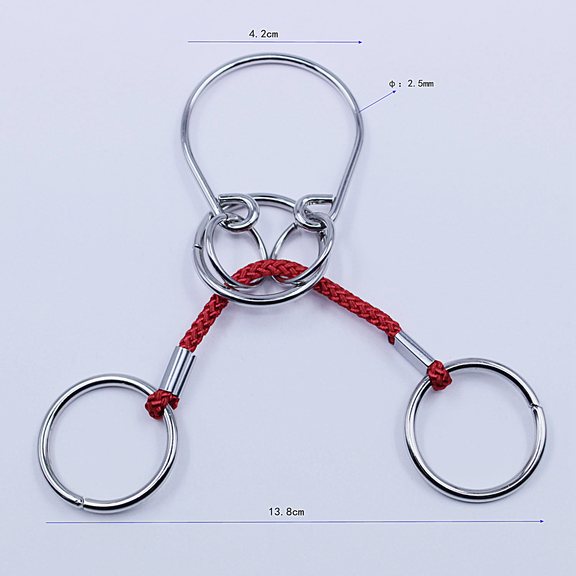 Rope threesection whip