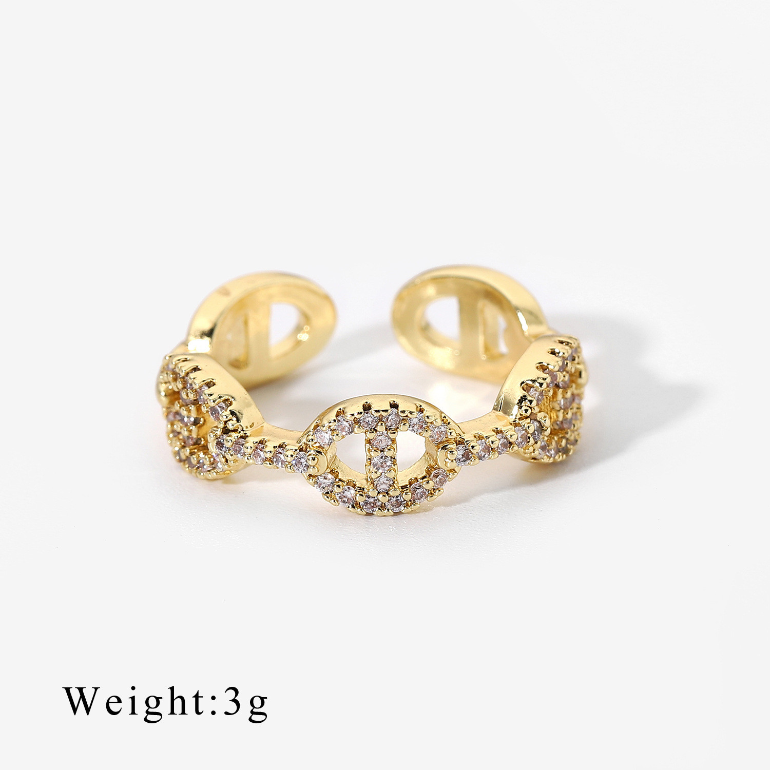 Adjustable Fashion New Pair Ring Geometric Ring