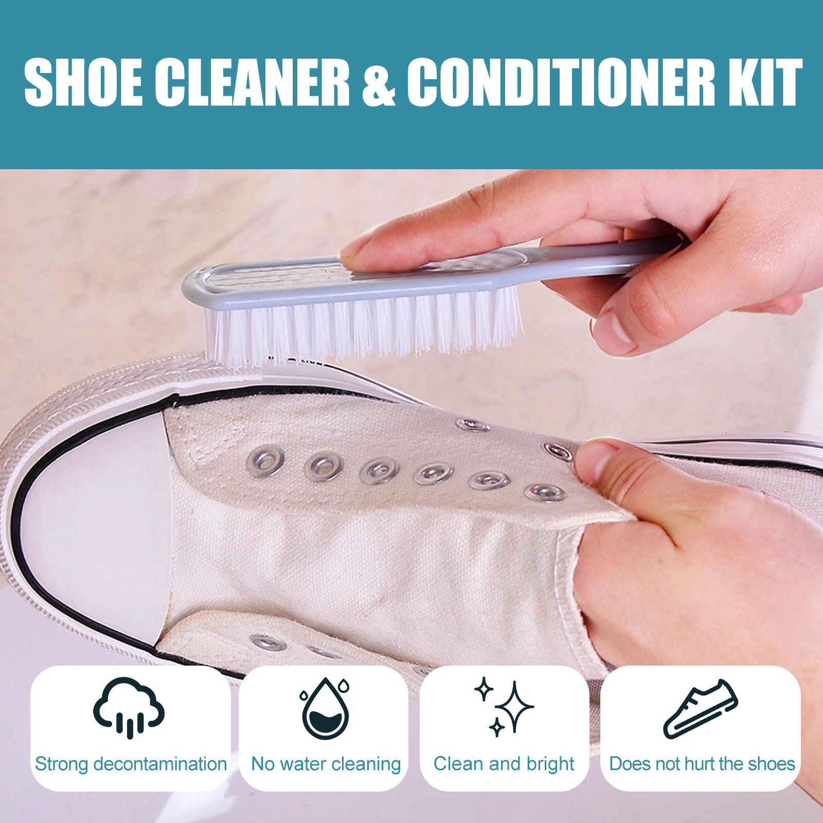 Shoes Cleaning Repair Set Portable Brightener - Image 6