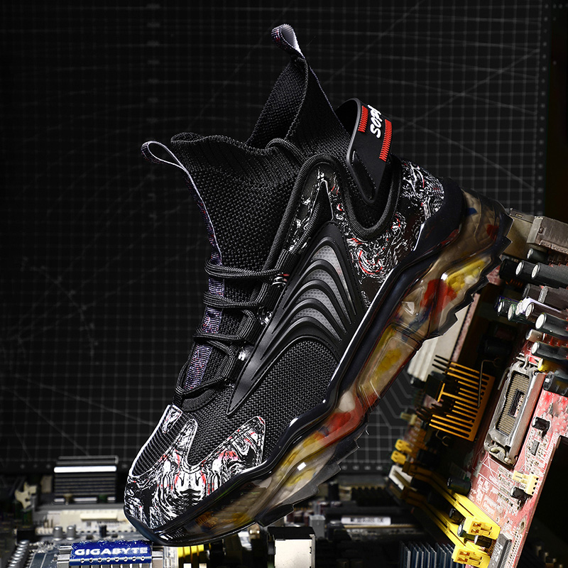 Breathable Thin Mesh Sports And Leisure Running Basketball Shoes — foto 5