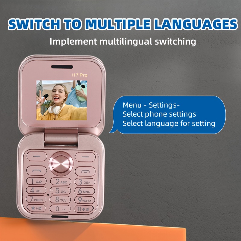 2G Mini Phone With Dual SIM Cards & Dual Standby - Compact Travel-Friendly Design, USB-C Charging, 2, 5-14V, 320x240 Resolution, Wireless Connectivity For Calls, Texts, Music - Ideal For Outdoor Activ