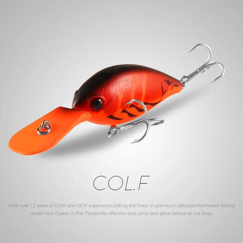 Bionic Plastic Lure 65mm Diving Lure