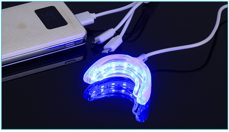 Smart LED Teeth Whitening Portable USB Charging Led Blue Light Dental Whitening Instrument Teeth Whitening Device Equipment - Image 5