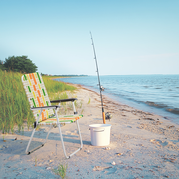 2pcs, Folding Beach Chairs thumbnail 1