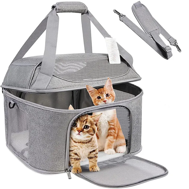 Dog Backpack Breathable Pet Portable Carrier Bag Travel Transport