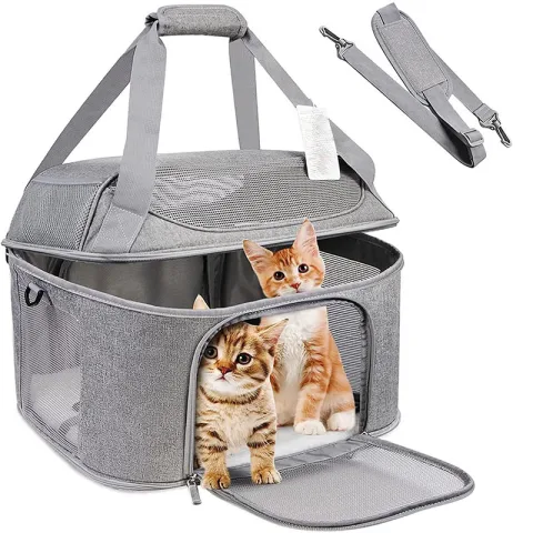 Dog Backpack Breathable Pet Portable Carrier Bag Travel Transport