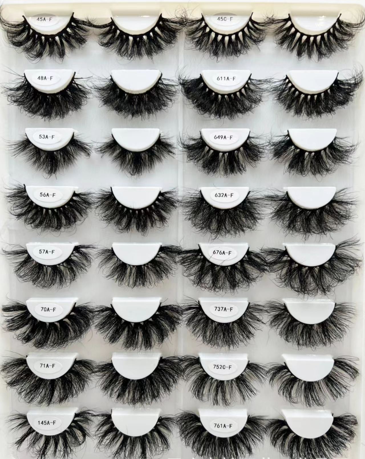 New Volume Mink 25MM False Eyelashes 53Af - Shop at LoveMi